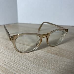 Warby Parker Jane 664 Eyeglasses Crystal Elderflower Round 49-18-145